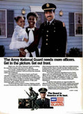 Army National Guard Vintage Retro Advert Ads A4 Photo Print