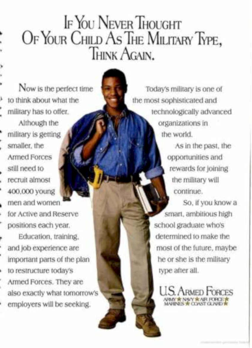 Army Navy Recruitment Vintage Retro Advert Ads A4 Photo Print