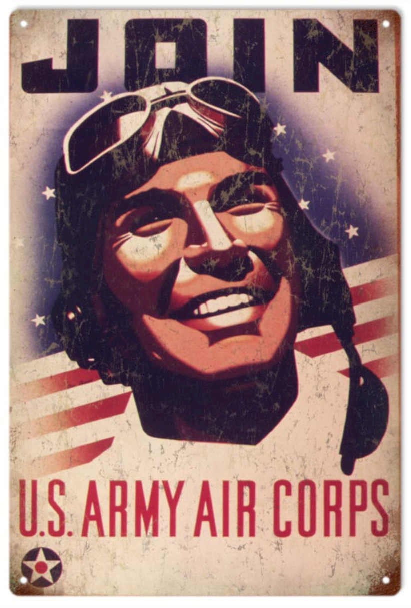 Army Pilot Join Vintage Retro Advert Ads A4 Photo Print