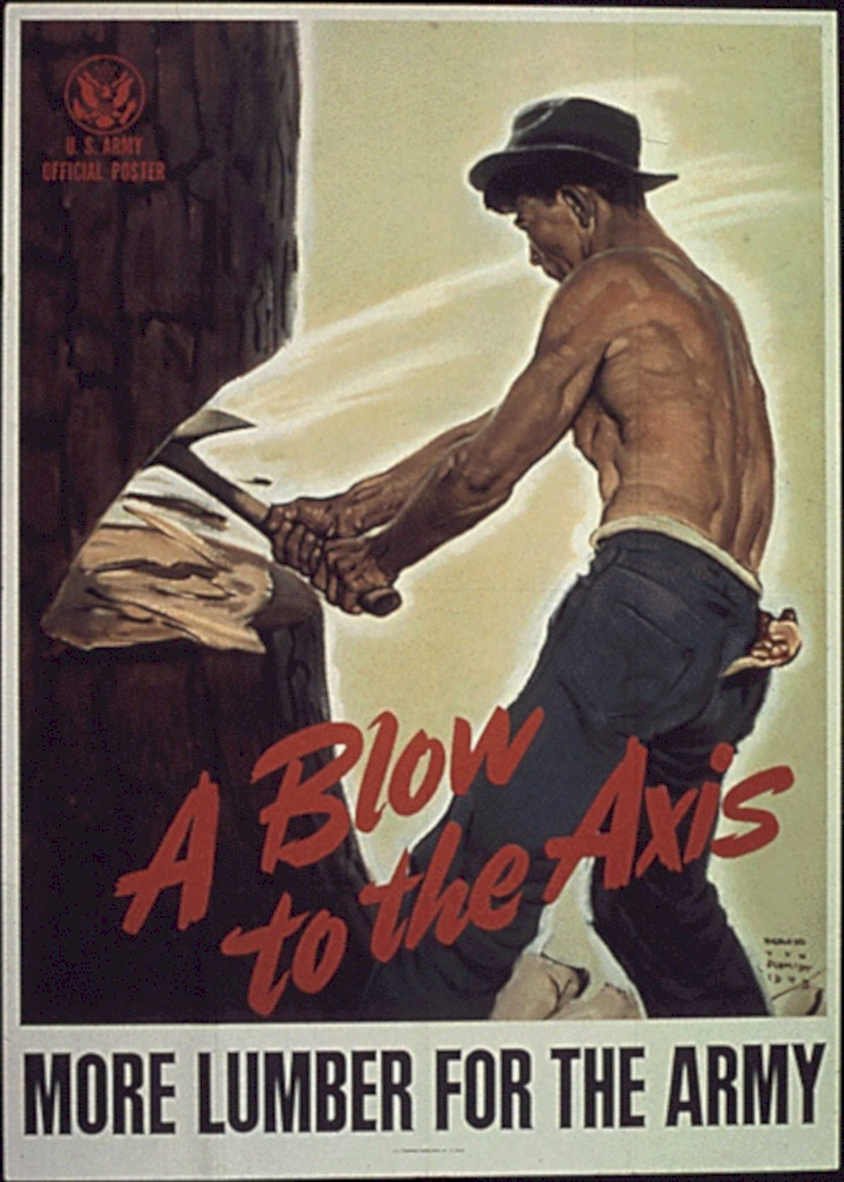 Army Soldier Lumber Vintage Retro Advert Poster A4 Photo Print