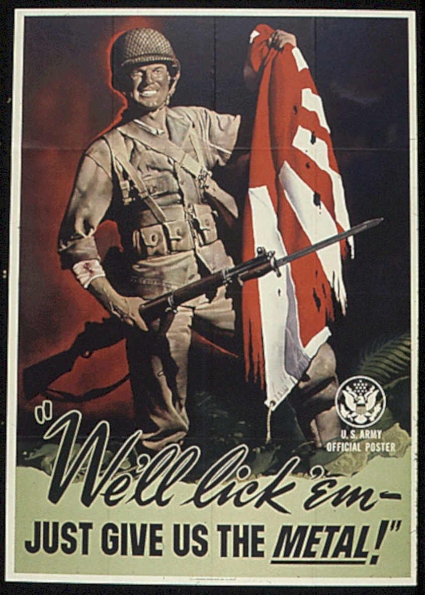 Army Soldier Metal Vintage Retro Advert Poster A4 Photo Print