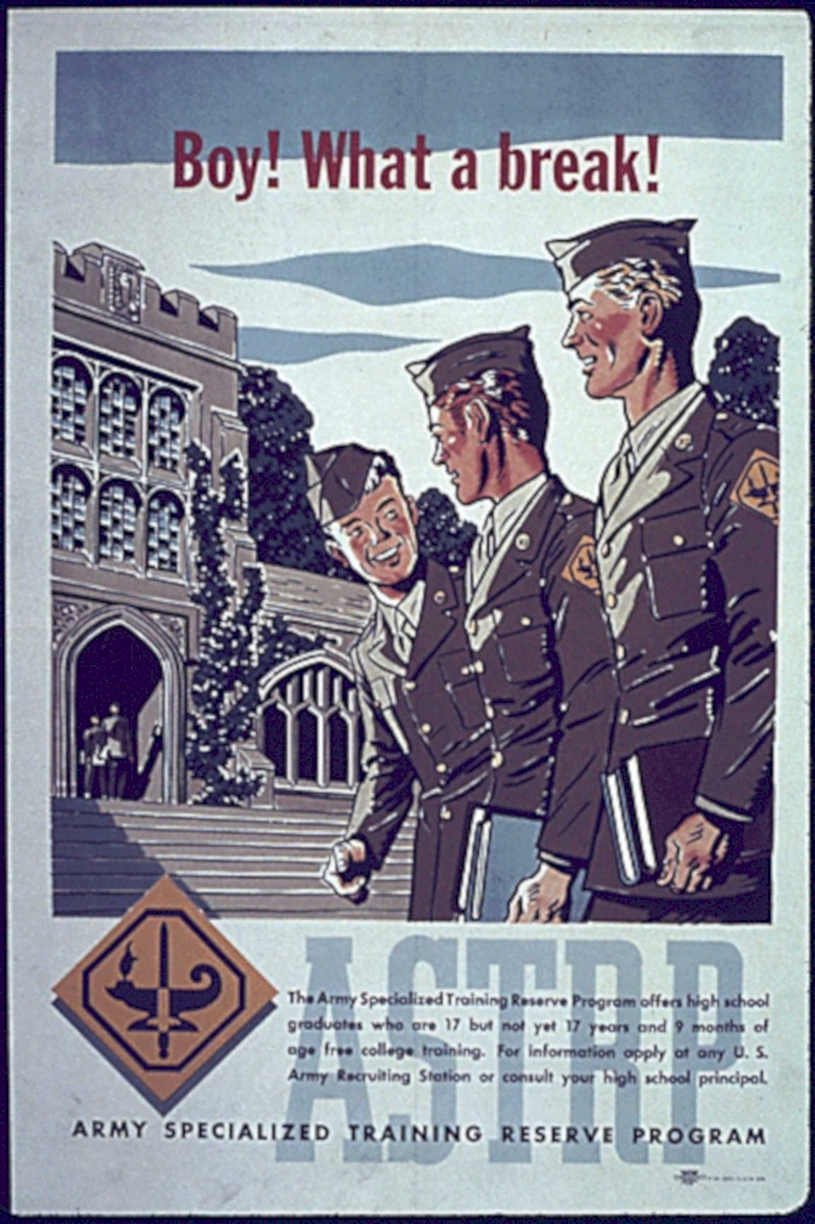 Army Training Reserve 1 Vintage Retro Advert Poster A4 Photo Print