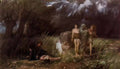 Arnold Bocklin assassin pursued by furies Art A4 Photo Print UK
