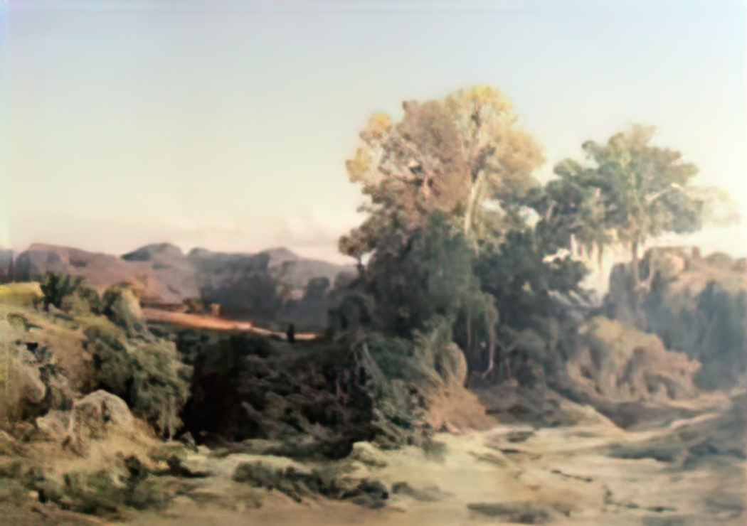 Arnold Bocklin at alban hills 1851 Art A4 Photo Print UK