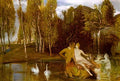 Arnold Bocklin elysian fields 1877 Art A4 Photo Print
