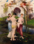 Arnold Bocklin hymn to spring Art A4 Photo Print