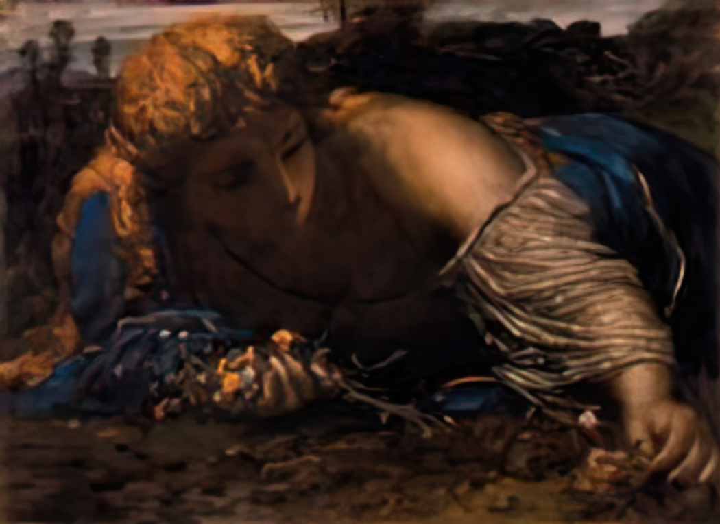 Arnold Bocklin nymph 1875 Art A4 Photo Print UK