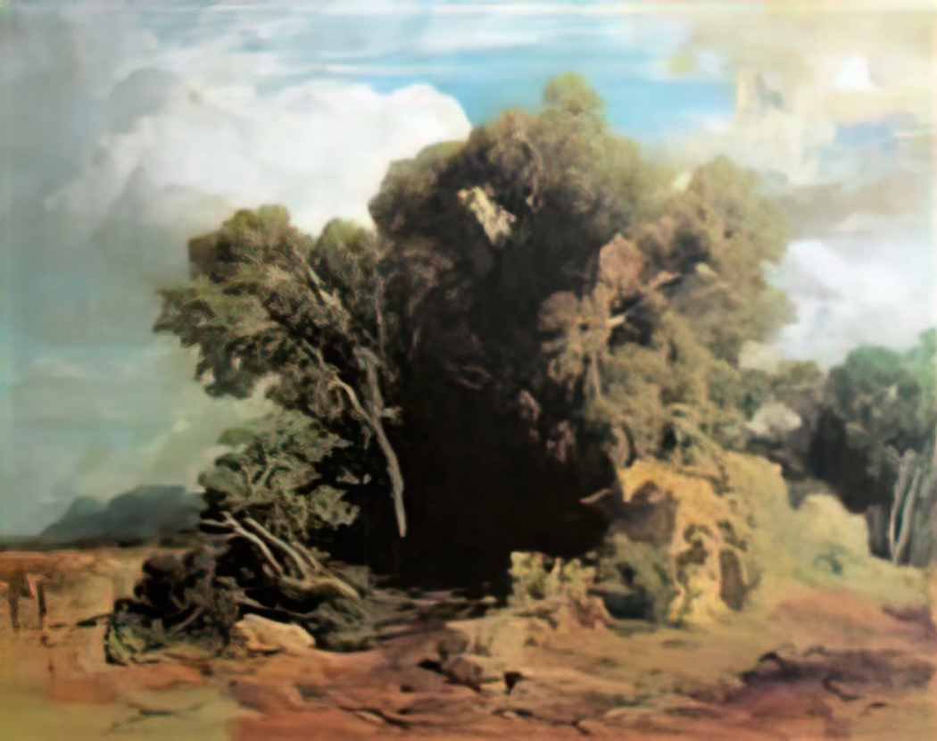 Arnold Bocklin on the pontine swamps 1851 Art A4 Photo Print