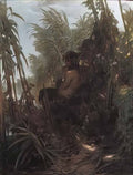 Arnold Bocklin pan among the reeds 1858 Art A4 Photo Print