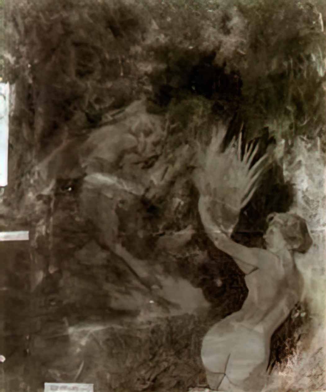 Arnold Bocklin pan chasing a nymph 1855 Art A4 Photo Print UK