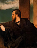 Arnold Bocklin self portrait Art A4 Photo Print