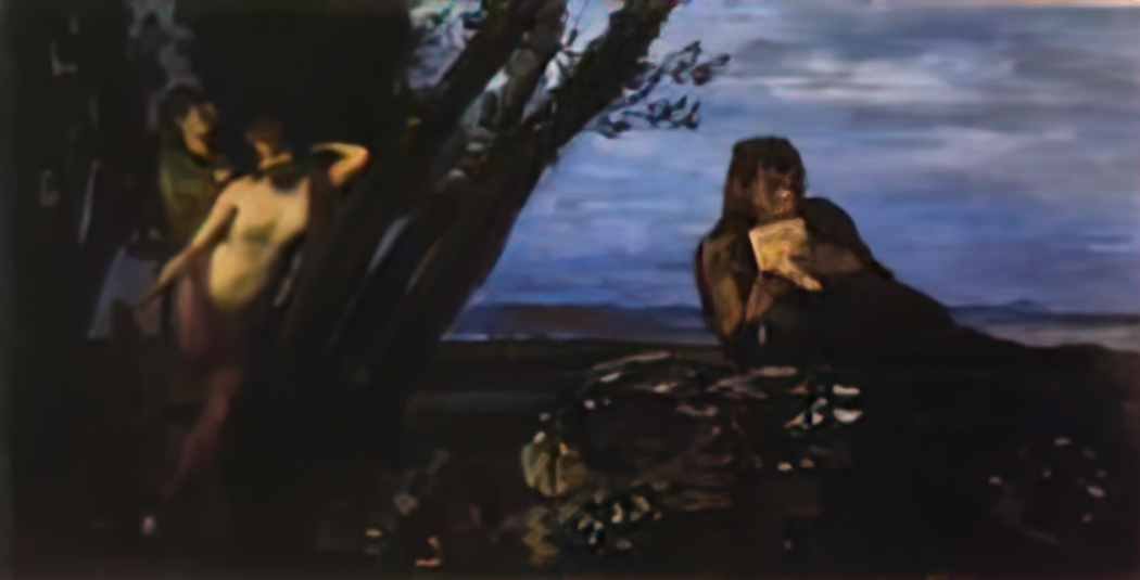 Arnold Bocklin spring night Art A4 Photo Print UK
