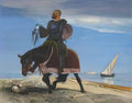 Arnold Bocklin the adventurer 1882 Art A4 Photo Print