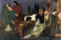 Arnold Bocklin the deposition Art A4 Photo Print UK