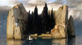 Arnold Bocklin the isle of the dead 1883 Art A4 Photo Print