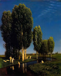 Arnold Bocklin the summer s day 1881 Art A4 Photo Print
