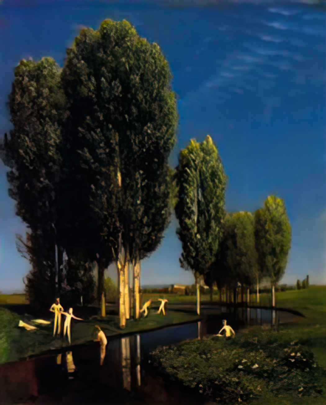 Arnold Bocklin the summer s day 1881 Art A4 Photo Print UK