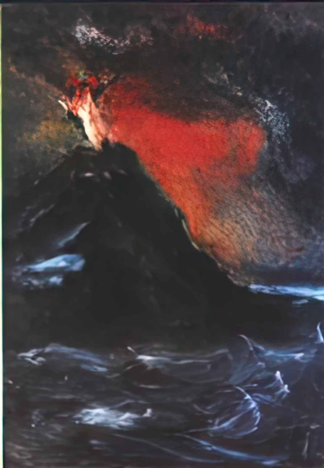Arnold Bocklin the volcano Art A4 Photo Print UK