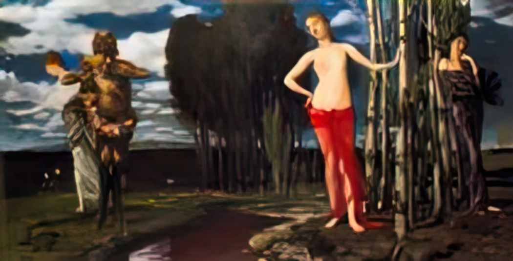 Arnold Bocklin the wake up spring Art A4 Photo Print