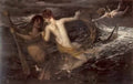 Arnold Bocklin triton carrying a nereid on his back 1875 Art A4 Photo Print UK