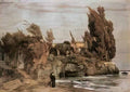 Arnold Bocklin villa by the sea 1 Art A4 Photo Print UK