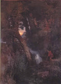 Arnold Bocklin will o the wisp 1862 Art A4 Photo Print
