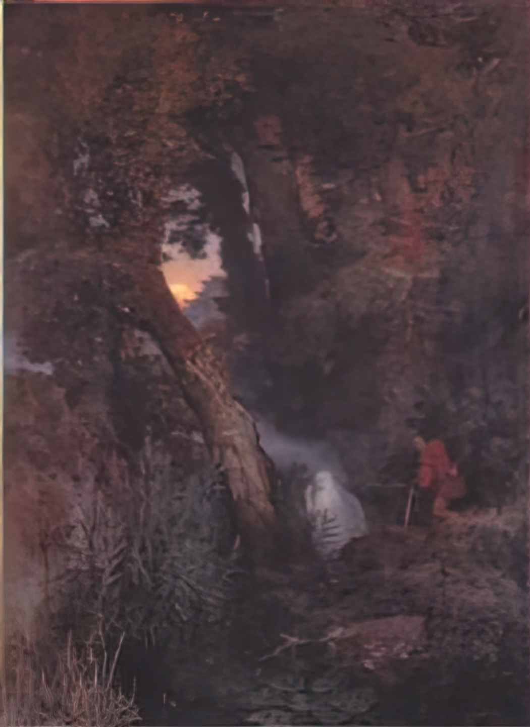 Arnold Bocklin will o the wisp 1862 Art A4 Photo Print