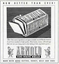 Arnold Brick Bread Vintage Retro Advert Ads A4 Photo Print