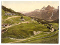 Arosa general view I Grisons Vintage A4 Photo Print