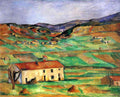 Around Gardanne Cezanne A4 Photo Print