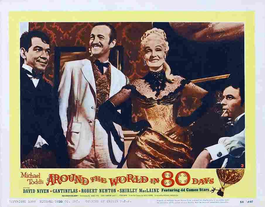 Around the World in 80 Days 09 film star poster A4 Photo Print