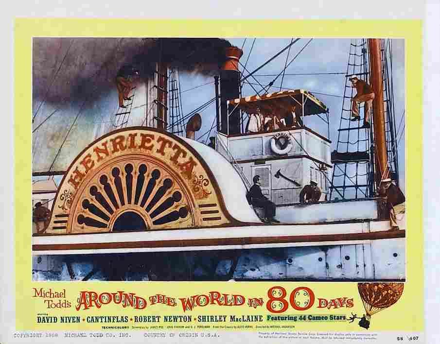Around the World in 80 Days 10 film star poster A4 Photo Print