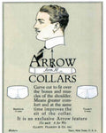 Arrow Form Collars Vintage Retro Advert Poster A4 Photo Print