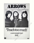 Arrows Touch Too Vintage Retro Advert Poster A4 Photo Print