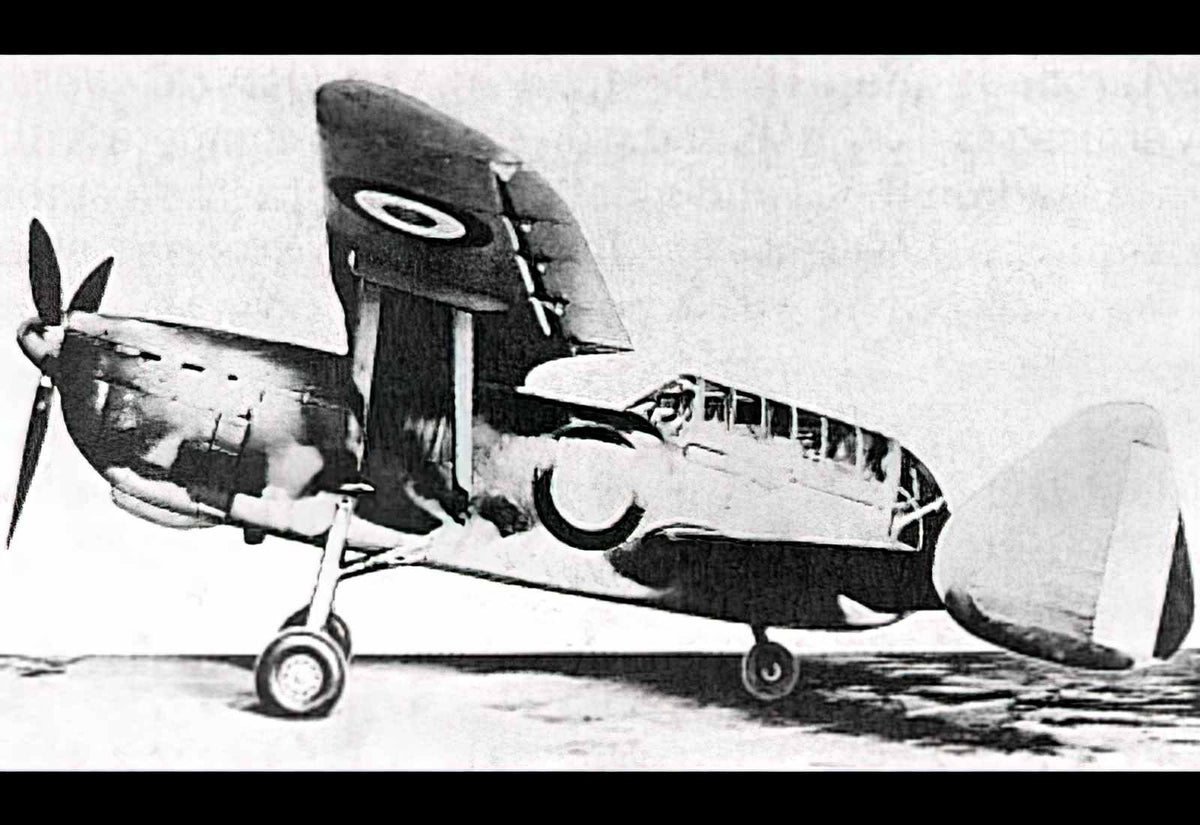 Arsenal Delanne 10 Fighter Prototype France 2 (2) Military A4 Photo Print