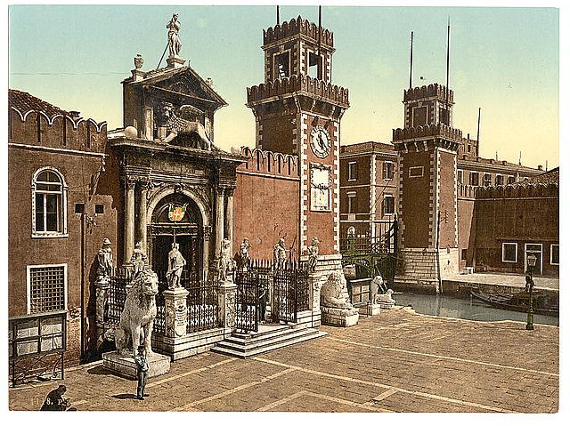 Arsenal Venice Vintage A4 Photo Print