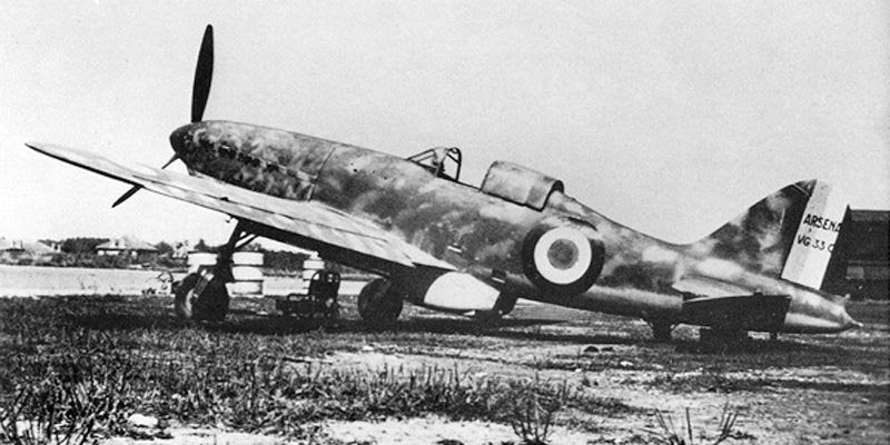 Arsenal Vg33 Fighter Military A4 Photo Print