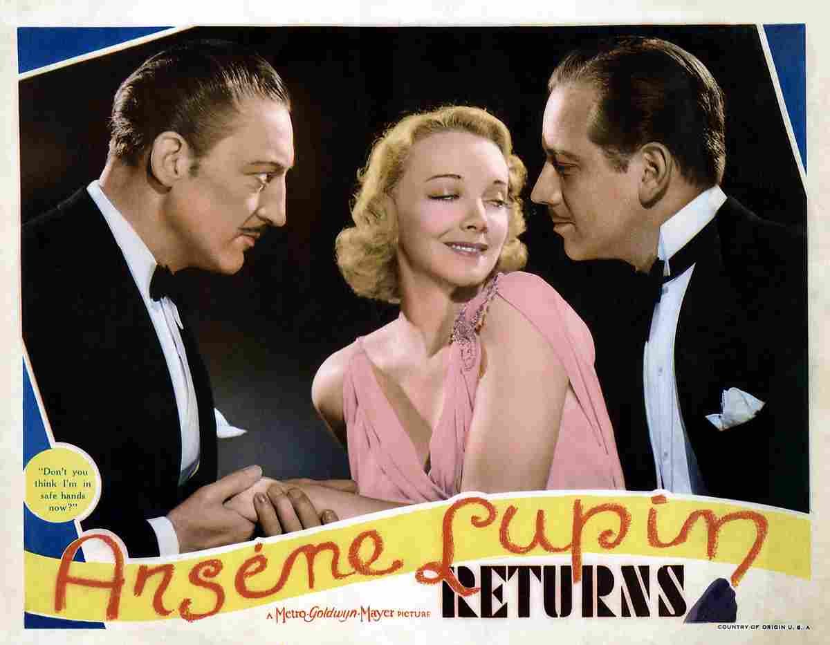 Arsene Lupin Returns 04 film star poster A4 Photo Print