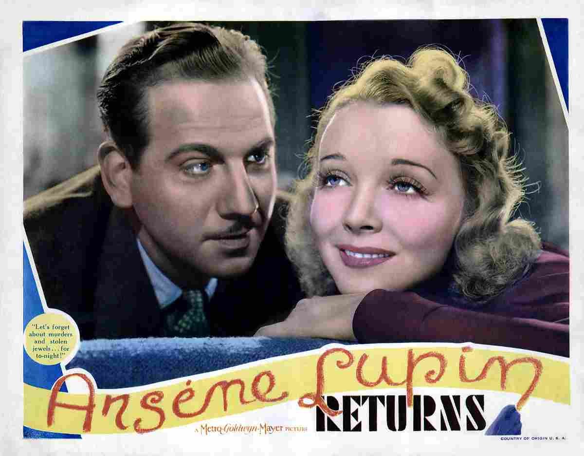 Arsene Lupin Returns 05 film star poster A4 Photo Print