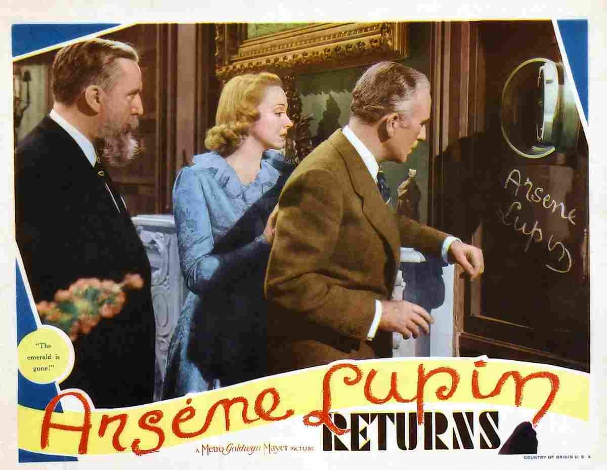 Arsene Lupin Returns 06 film star poster A4 Photo Print