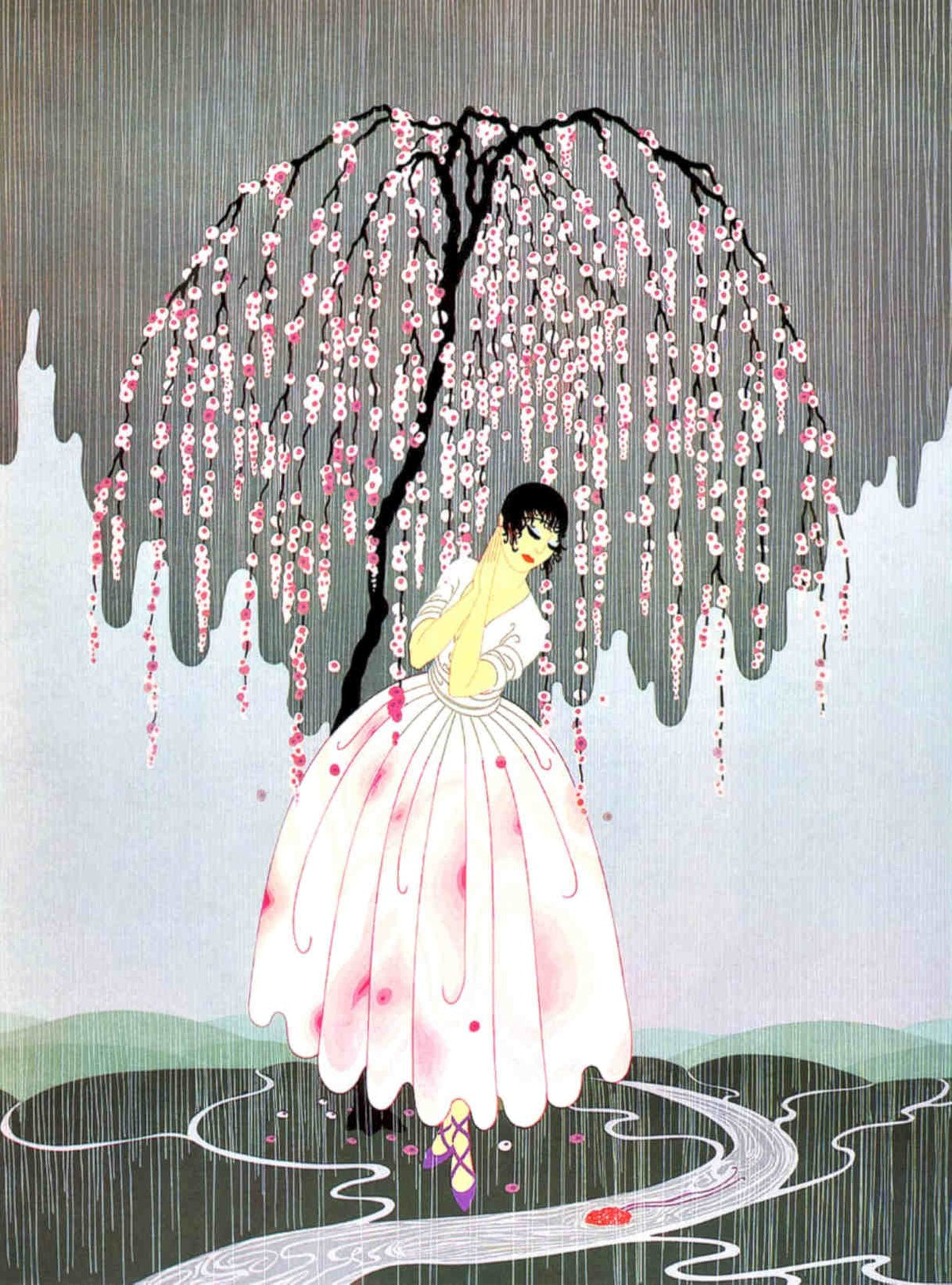 Art Deco Cherry Vintage Retro Advert Poster A4 Photo Print