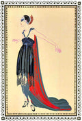 Art Deco Flapper 3 Vintage Retro Advert Poster A4 Photo Print