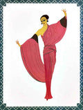 Art Deco Flapper 4 Vintage Retro Advert Poster A4 Photo Print
