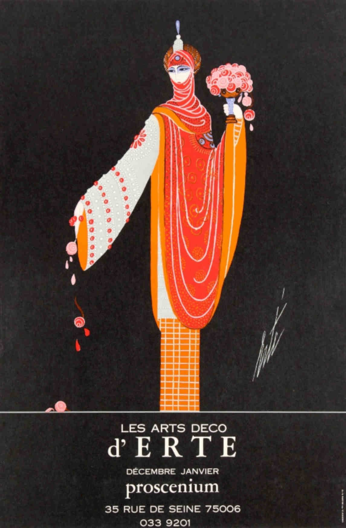 Art Deco Poster Vintage Retro Advert Poster A4 Photo Print
