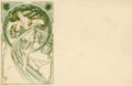 Art Nouveau Figure Vintage Retro Advert Poster A4 Photo Print