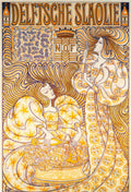 Art Nouveau Slolie Vintage Retro Advert Poster A4 Photo Print