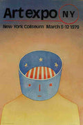 ArtExpoNY Vintage Advert A4 Photo Print