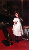 Arthur Lajos Halmi The Party Dress Art A4 Photo Print