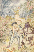 Arthur Rackham Fairy Book 1933 3 Beauty and the Beast A4 Photo Print