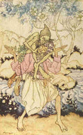 Arthur Rackham Fairy Book 1933 4 Sinbad A4 Photo Print